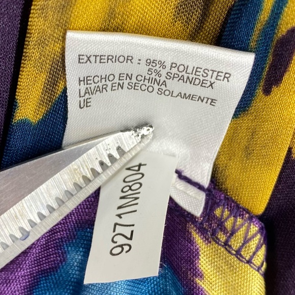 M GIANNI BINI VNECK DRESS maxi gown wedding date night - Picture 9 of 16